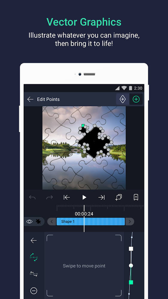 A Wide Selection of Visual Effects with Vector Graphics, how to sign in alight motion mod apk
