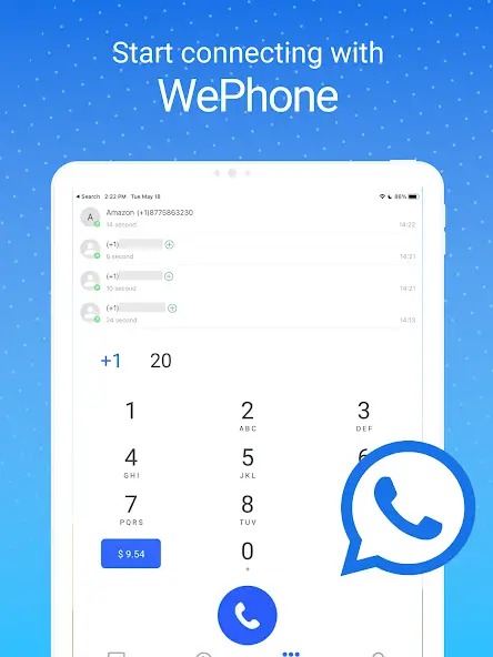 wephone free call